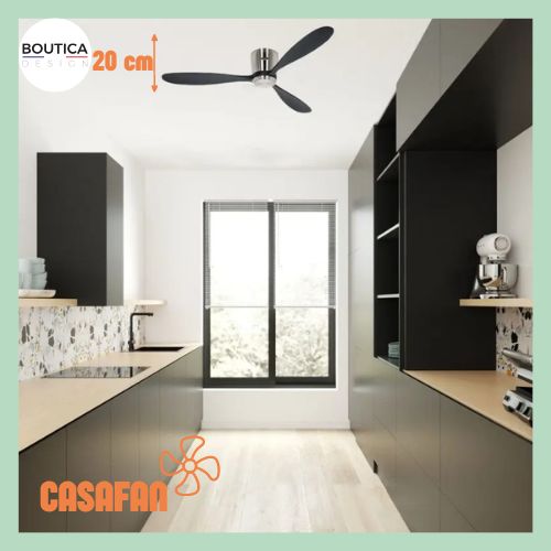 ventilateur de plafond bas inox casafan